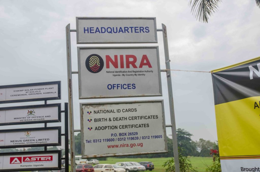nira headquaters in kampala for national id recovery