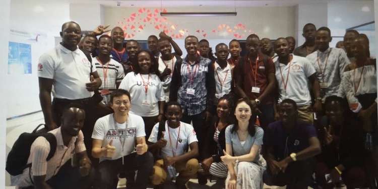 Huawei ICT Academy Students in Uganda