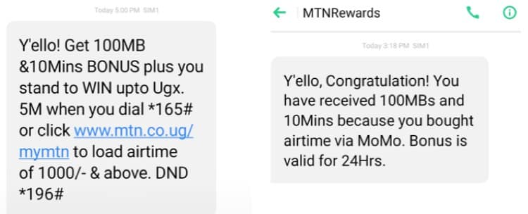 How to get free data on MTN Uganda