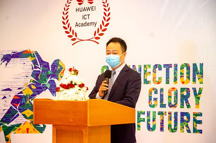 Huawei Uganda Managing Director Gao Fei