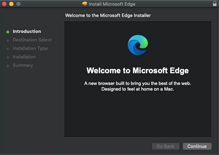 microsoft edge for mac installation guide